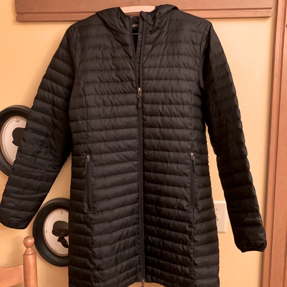 Eddie Bauer size small jacket.  Worn twice!